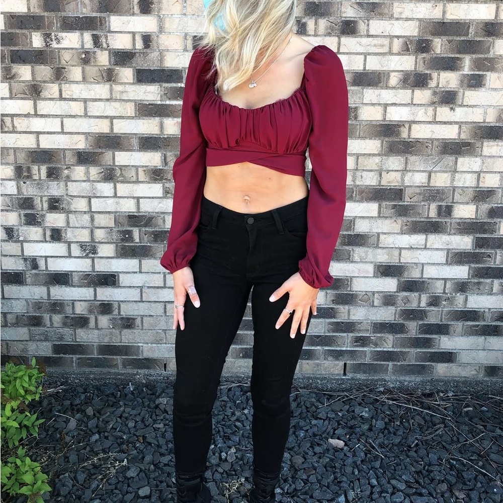 Crop Top Blouse